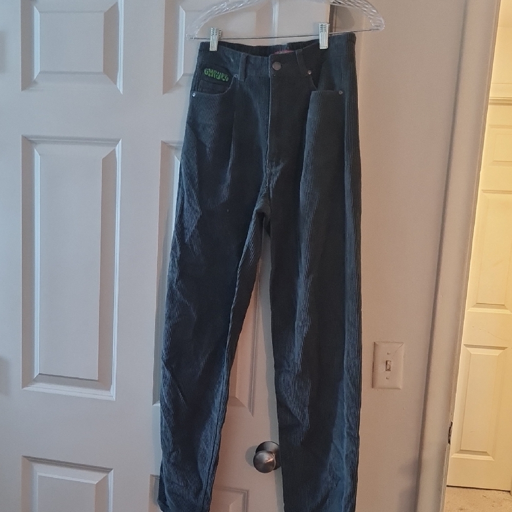 Empyre Stylish Gray Corduroy Pants